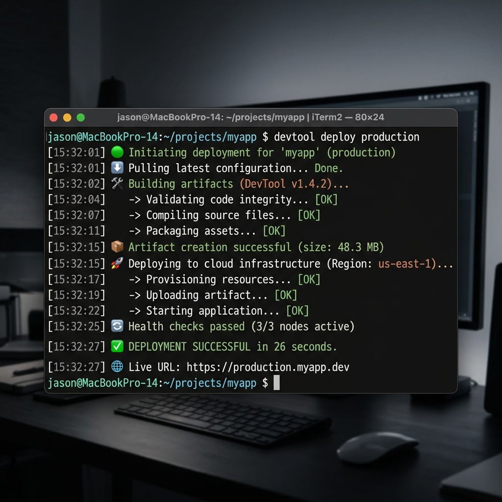 CLI Deployment Terminal