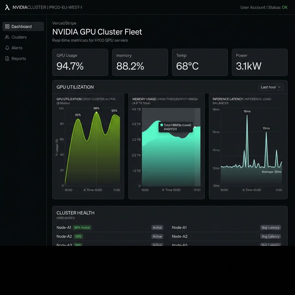 NVIDIA GPU Dashboard